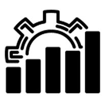 Black silhouette of a person jumping mid-air.